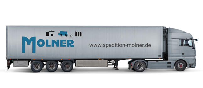 Sattelzug mit Hebebühne